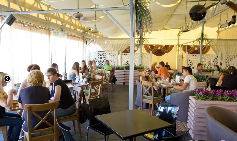фотка зала для мероприятия Кафе Июль на 1 мест Краснодара